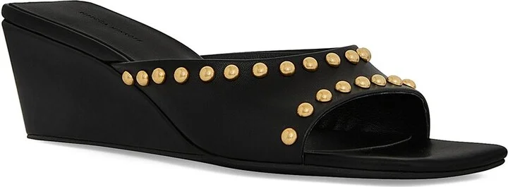 Leather Wedge Sandal