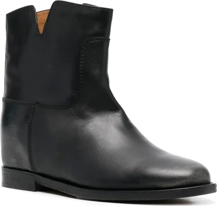 Leather Western Boots - Image 2