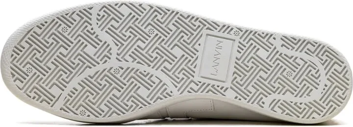 leather "White" sneakers - Image 4