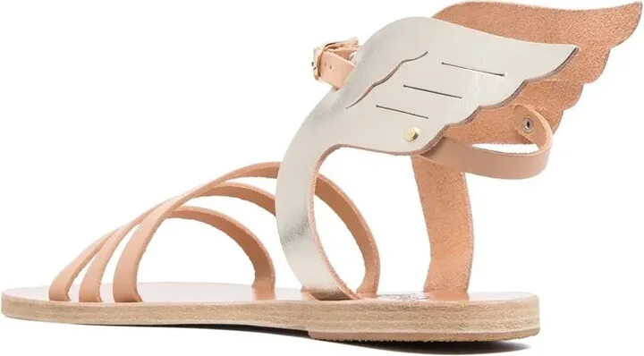 Leather Wing-Design Sandals - Image 3