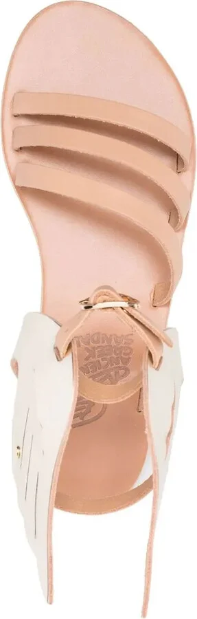 Leather Wing-Design Sandals - Image 4