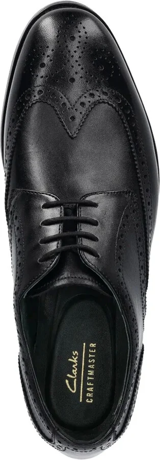 Leather Wingtip Brogue Oxford Shoes - Image 4