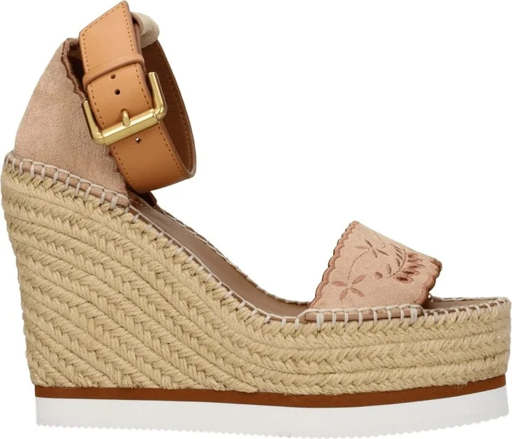 Leather Women's Wedge