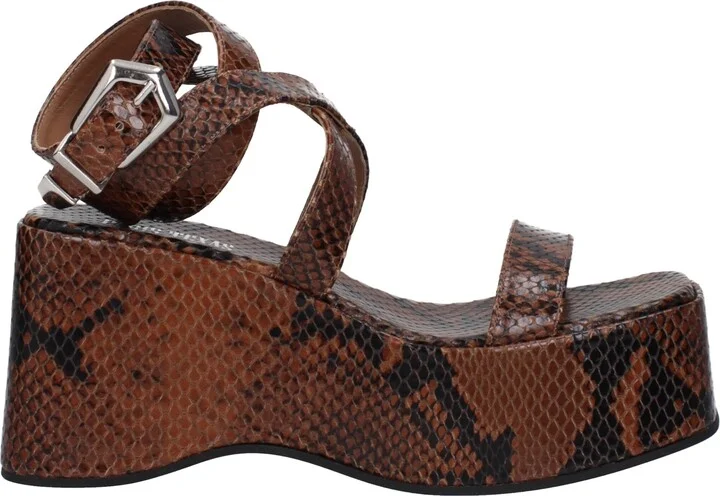 Leather Women's Wedge