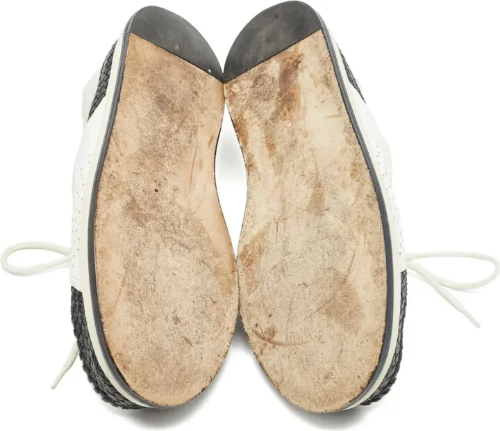 Leather Woven Sneakers - Image 5