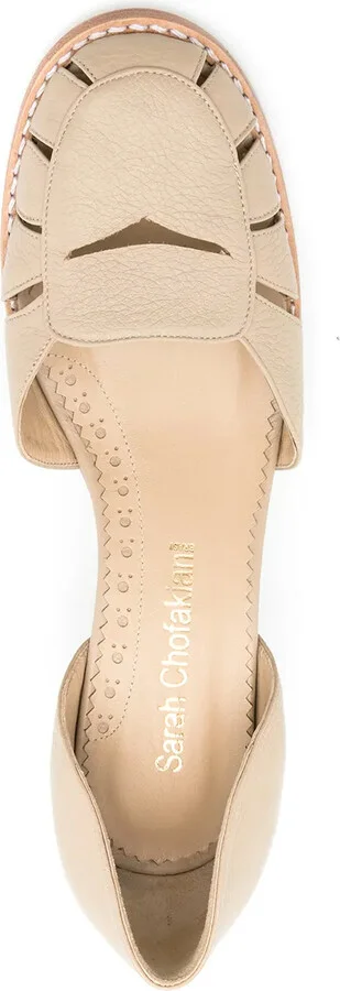 leather Yosemite pumps - Image 4