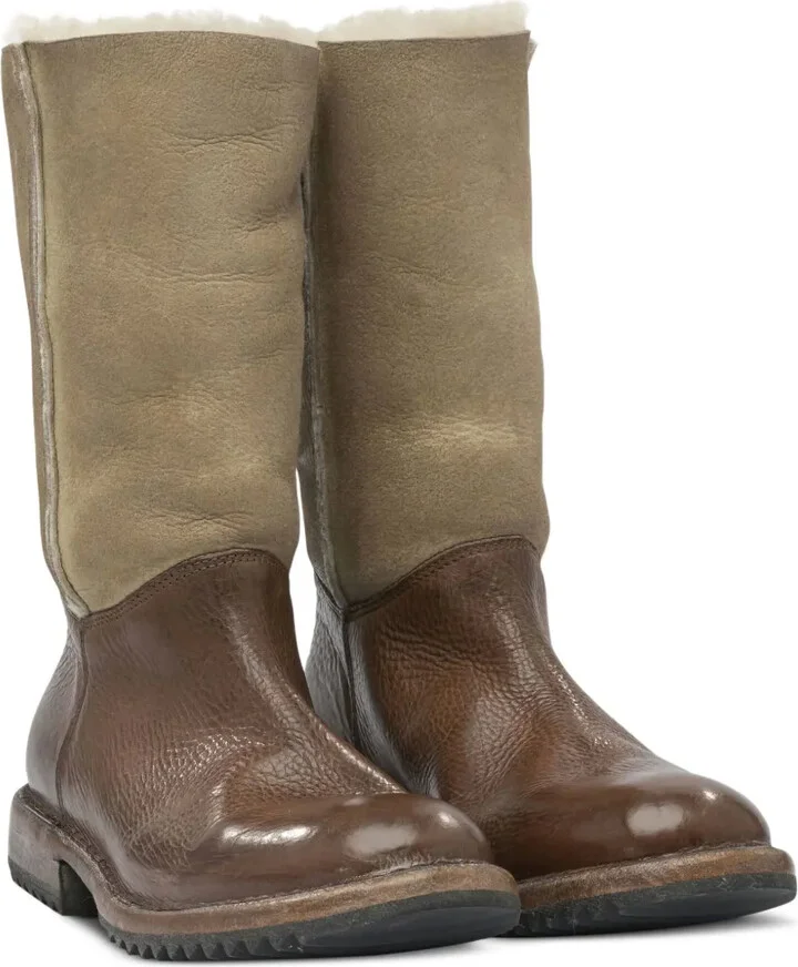 Leather Zip-Fastening Mid-Calf Length Boots - Image 2