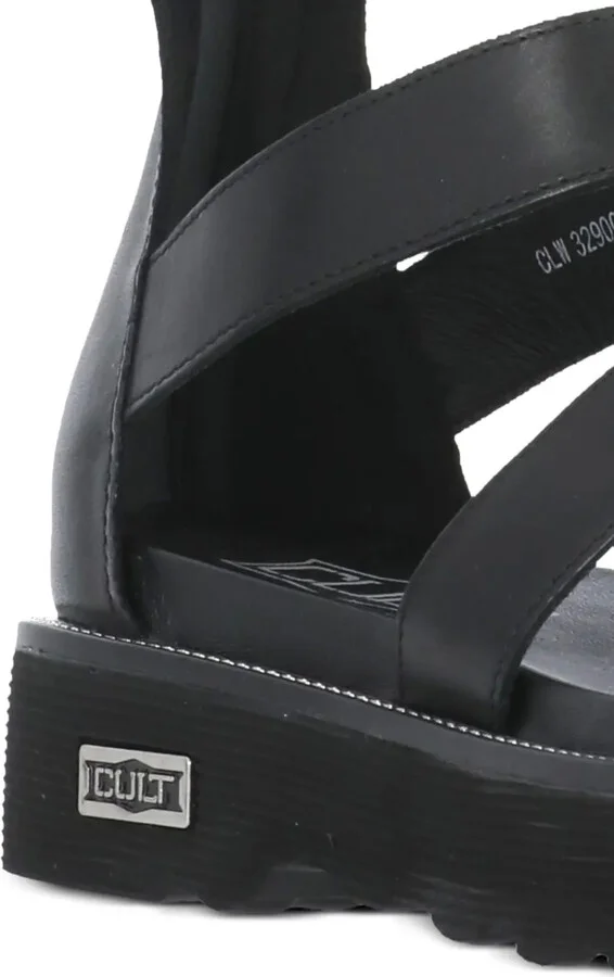 Leather Zip-Fastening Sandals - Image 3