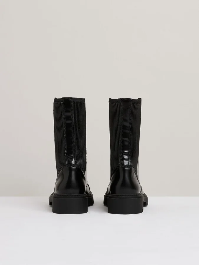 Leather Zip-front Ankle Boots - Image 4