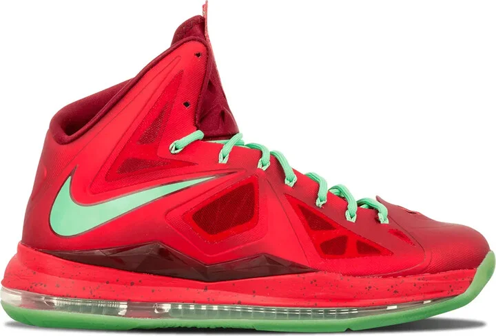 LeBron 10 "Christmas" sneakers