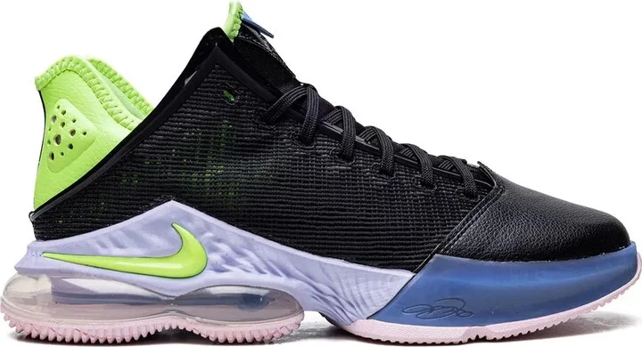 LeBron 19 Low "Black/Ghost Green" sneakers