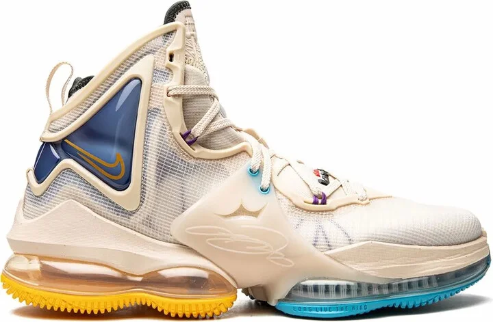 LeBron 19 "Minneapolis Lakers" sneakers