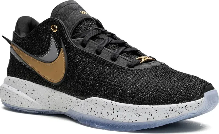 Lebron 20 "Black/Metallic Gold" sneakers - Image 2