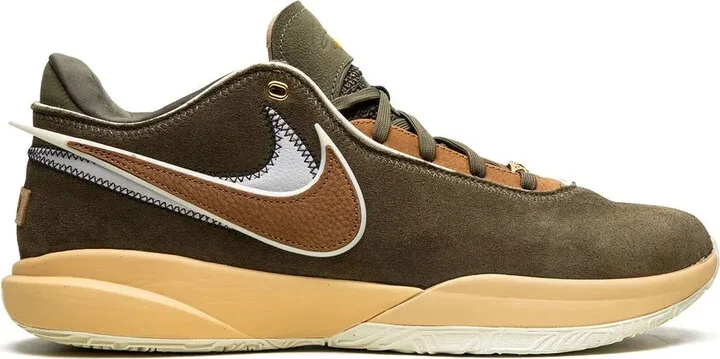 Lebron 20 "Olive Suede" sneakers