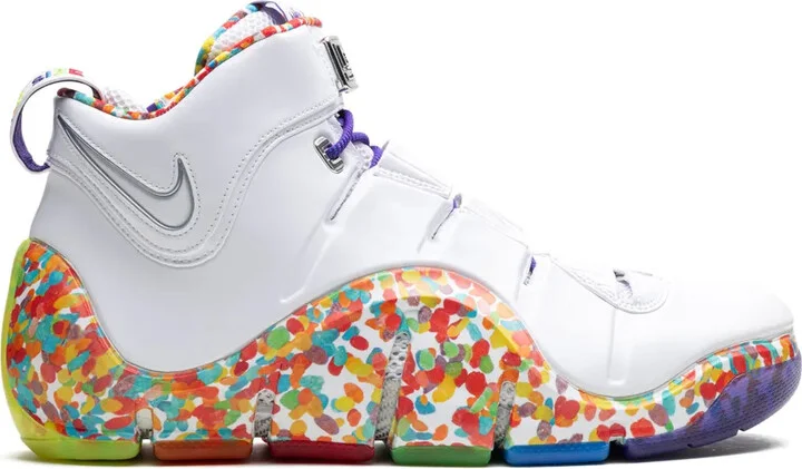 LeBron 4 "Fruity Pebbles" sneakers