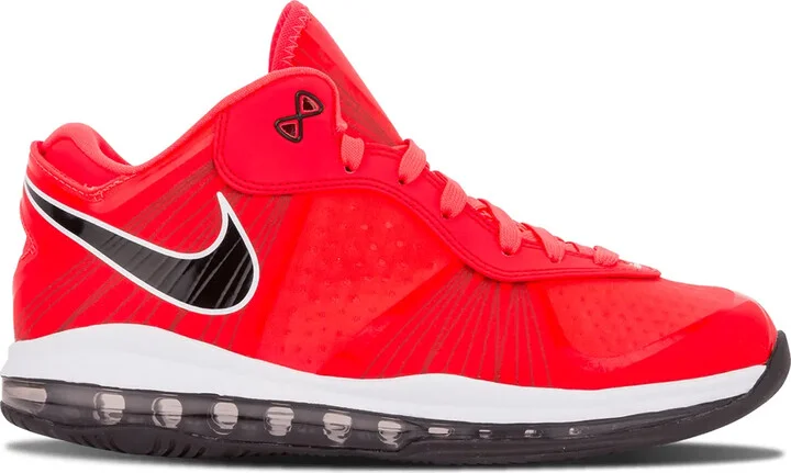 LeBron 8 V/2 Low "Solar Red" sneakers