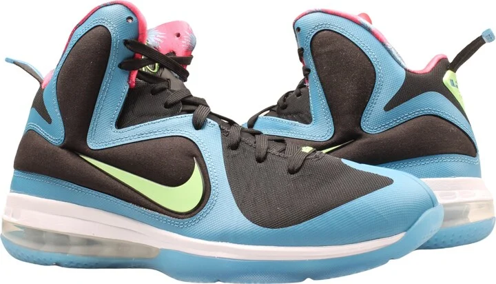Lebron 9 South Coast Black/Lime-Blue Men's Basketball Shoes XI DO5838-001