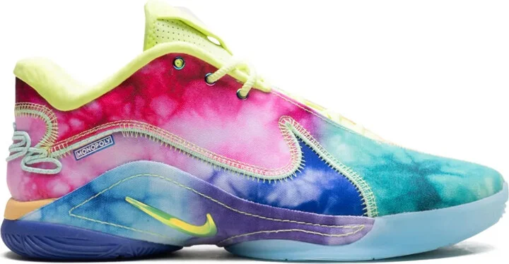 LeBron XXII "What The Monopoly Tie-Dye" sneakers