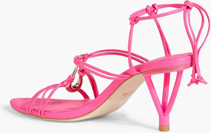 Leda embellished leather sandals - Image 3