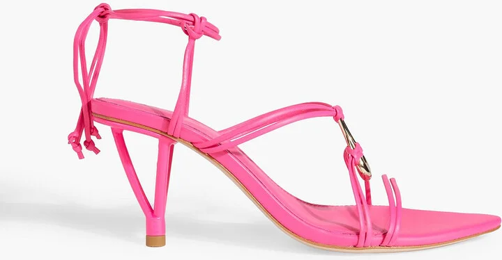 Leda embellished leather sandals