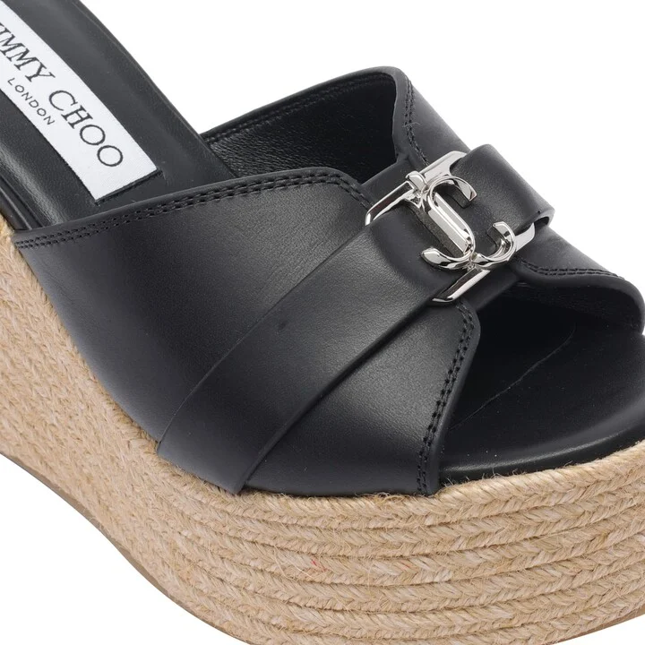Leda Wedge Sandals - Image 4