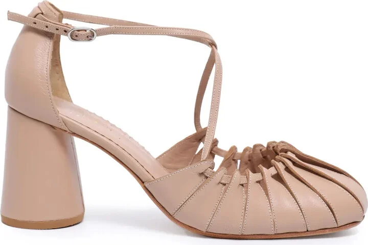 Lee 60mm leather pumps