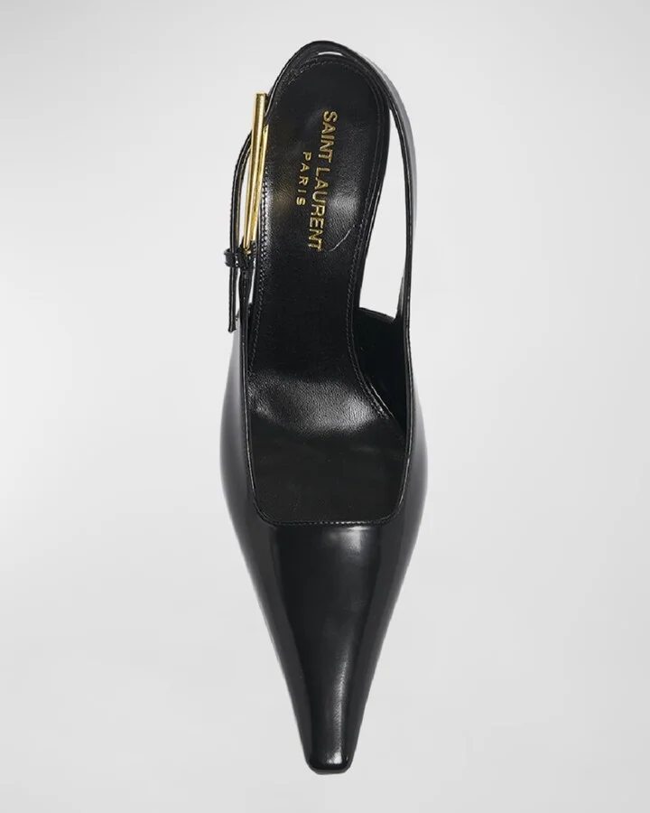 Lee Slingback Buckle Pumps - Image 2