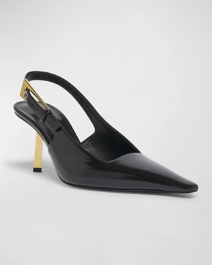 Lee Slingback Buckle Pumps - Image 5