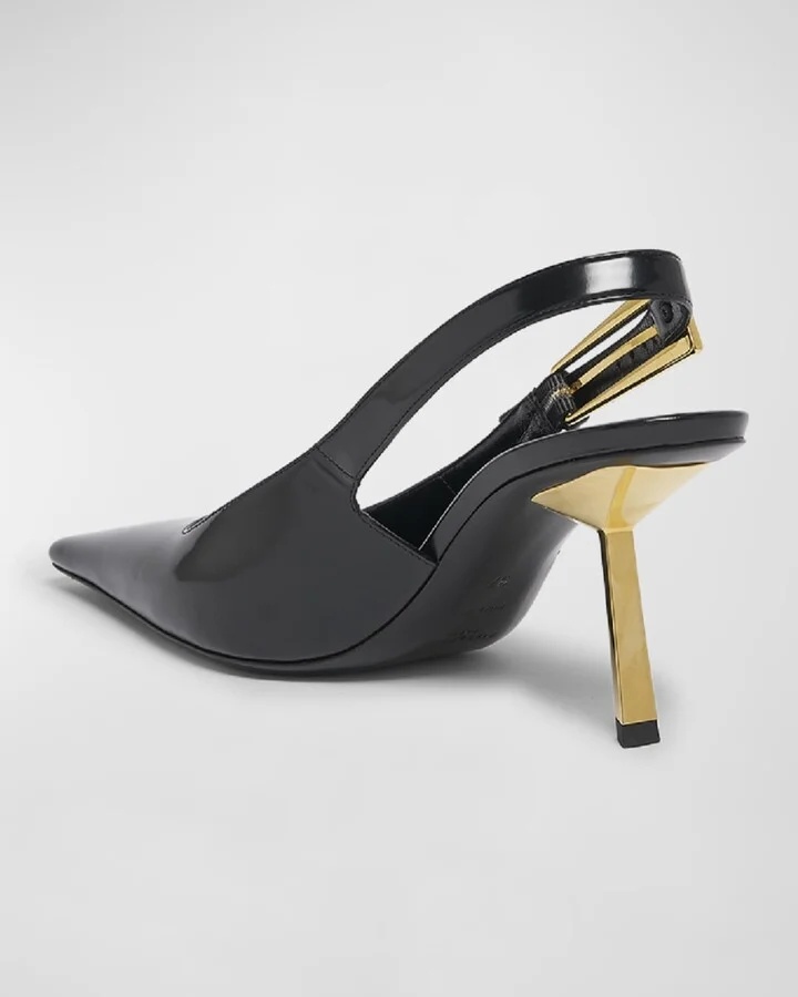 Lee Slingback Buckle Pumps - Image 6