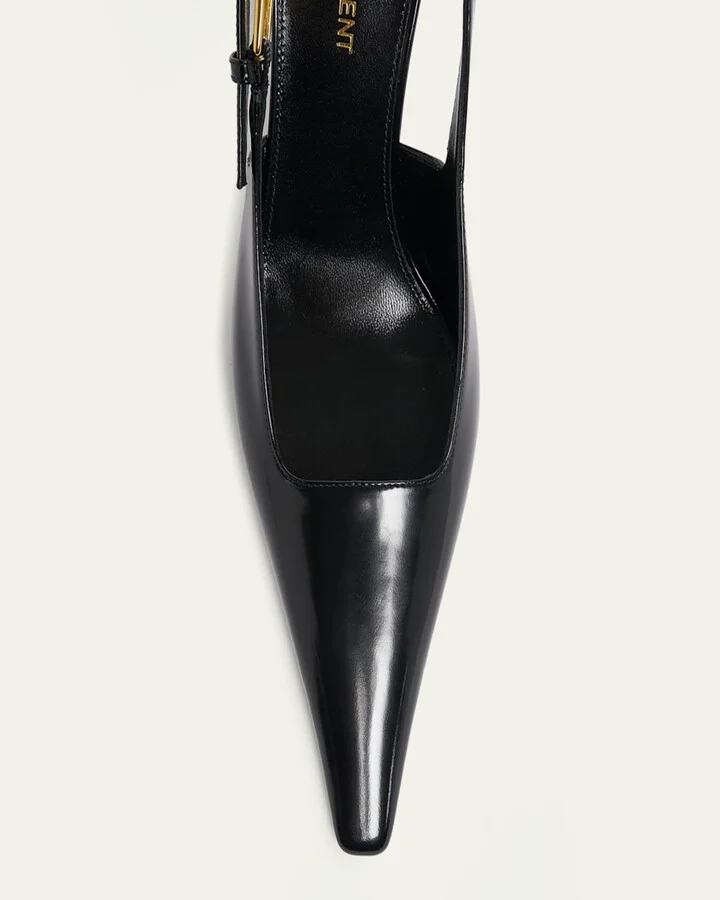 Lee Slingback Buckle Pumps - Image 2