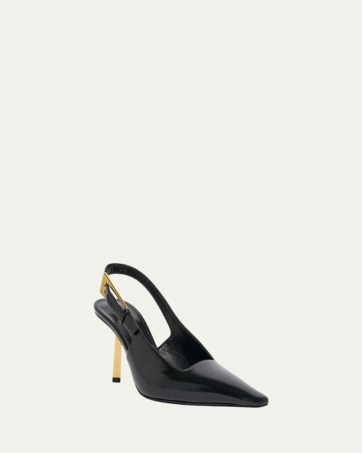 Lee Slingback Buckle Pumps - Image 4