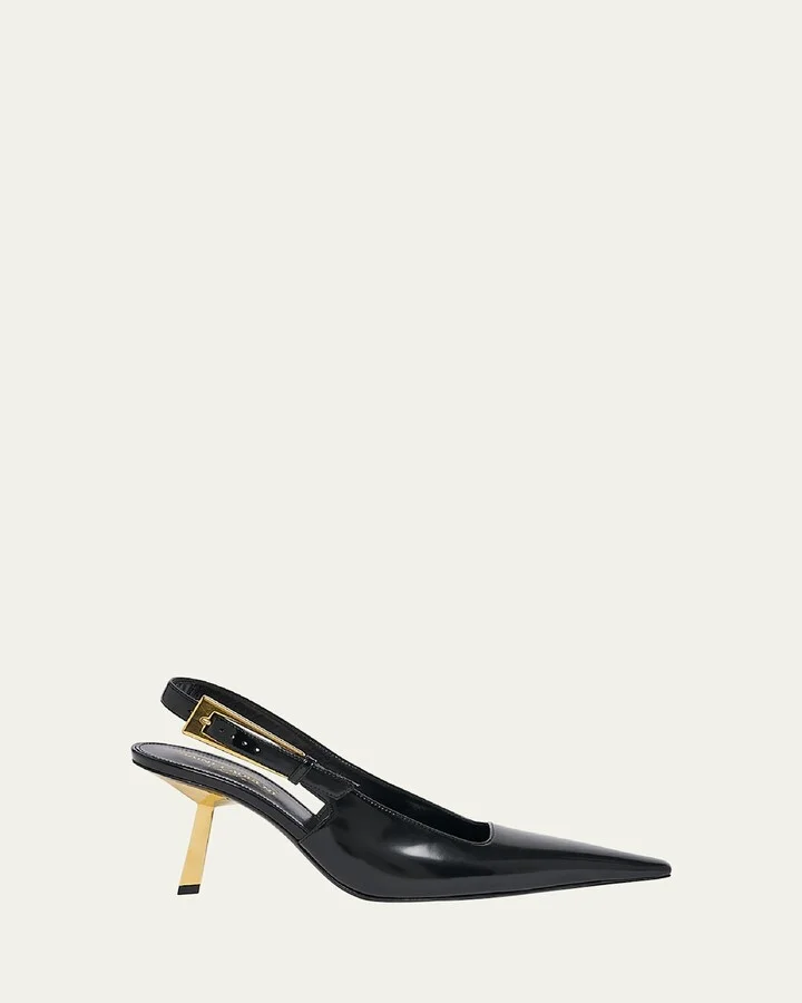 Lee Slingback Buckle Pumps