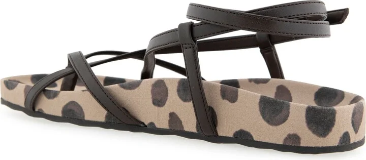 Leera Ankle Strap Flat Sandal - Image 9