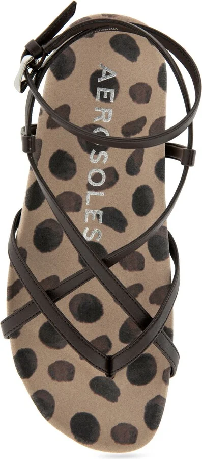 Leera Ankle Strap Flat Sandal - Image 11