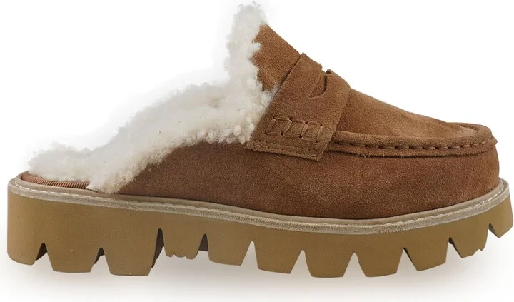 Leesa Faux Shearling Lined Clog - Image 8