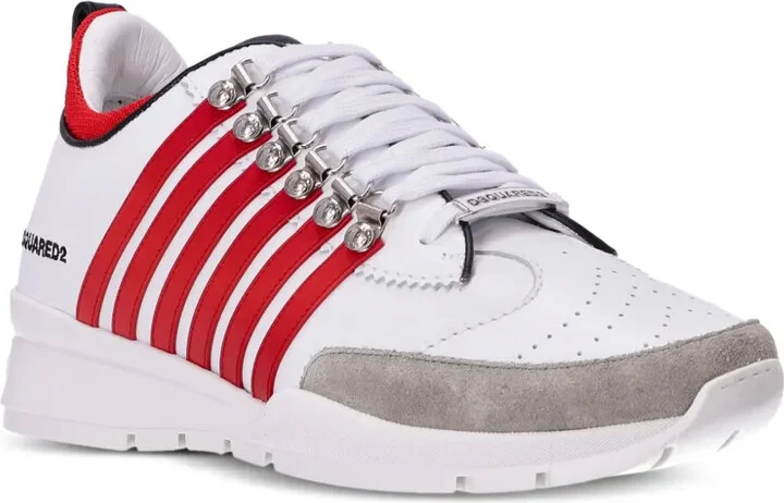 Legendary striped leather sneakers - Image 2