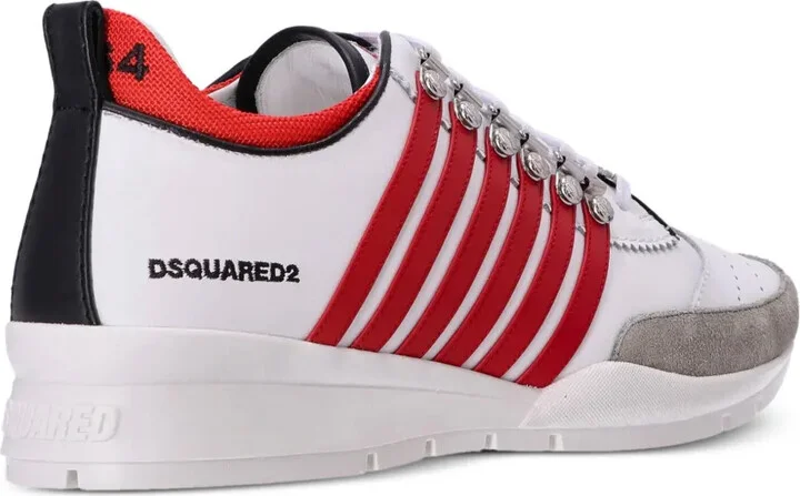 Legendary striped leather sneakers - Image 4