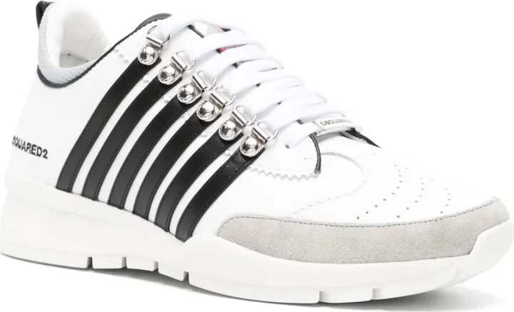 Legendary striped leather sneakers - Image 2