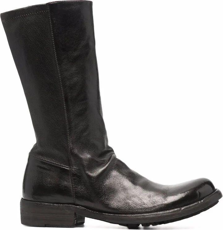 Legrand zipped leather boots