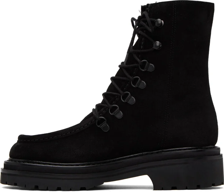 Legres Black College Boots - Image 3