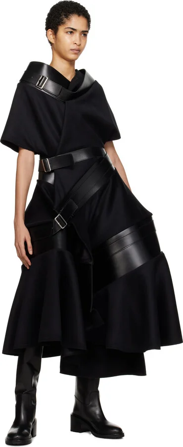 Legres Black Riding Heel Tall Boots - Image 5