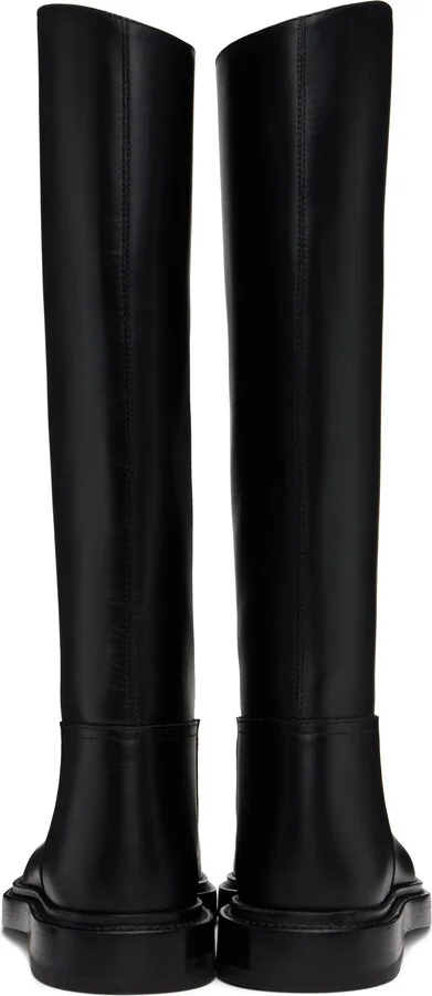 Legres Black Riding Tall Boots - Image 2