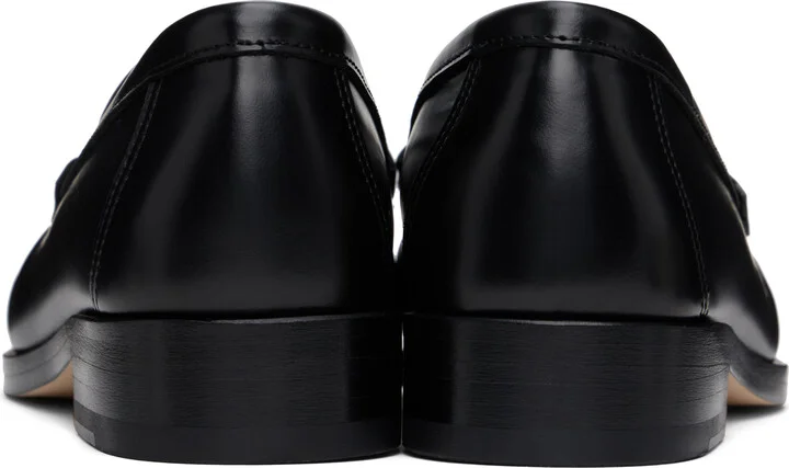 Legres Black Ruched Loafers - Image 2