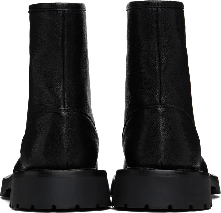 Legres Black Zipped Boots - Image 2
