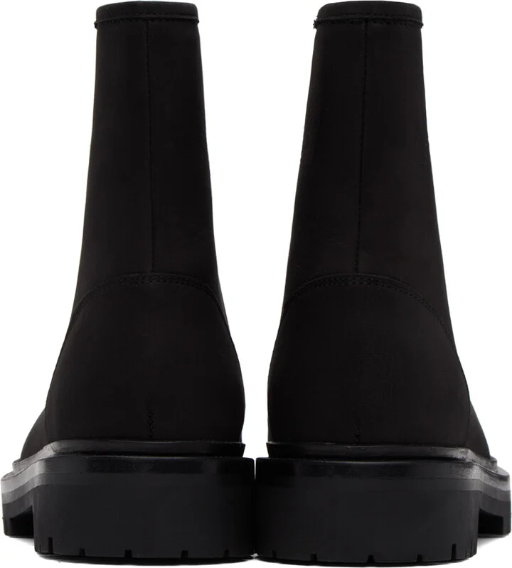 Legres Black Zipper Boots - Image 2
