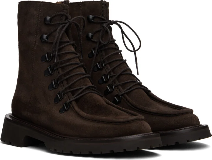 Legres Brown College Boots - Image 4