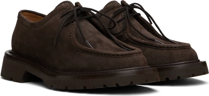 Legres Brown New Lace-Up Derbys - Image 4