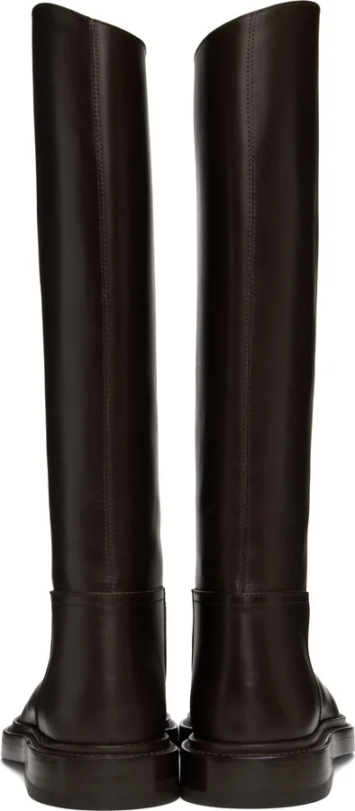 Legres Brown Riding Tall Boots - Image 2
