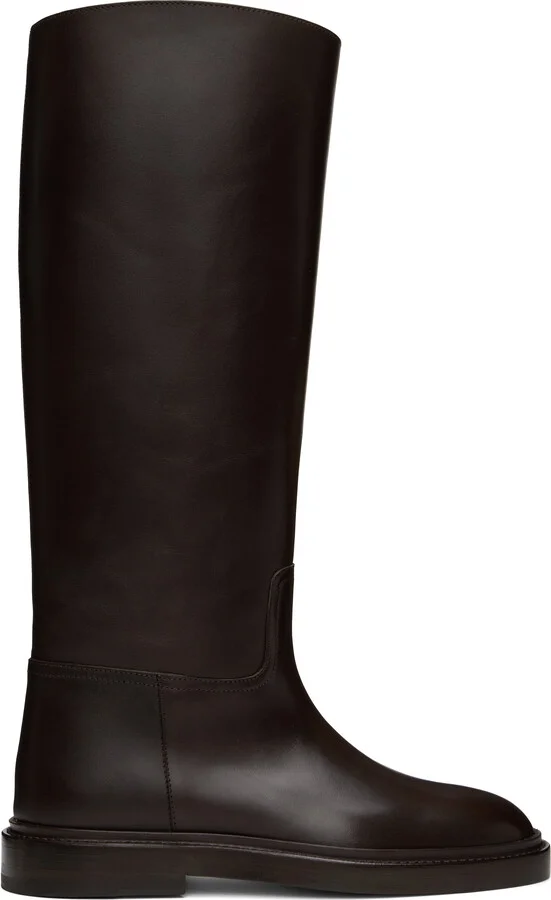 Legres Brown Riding Tall Boots