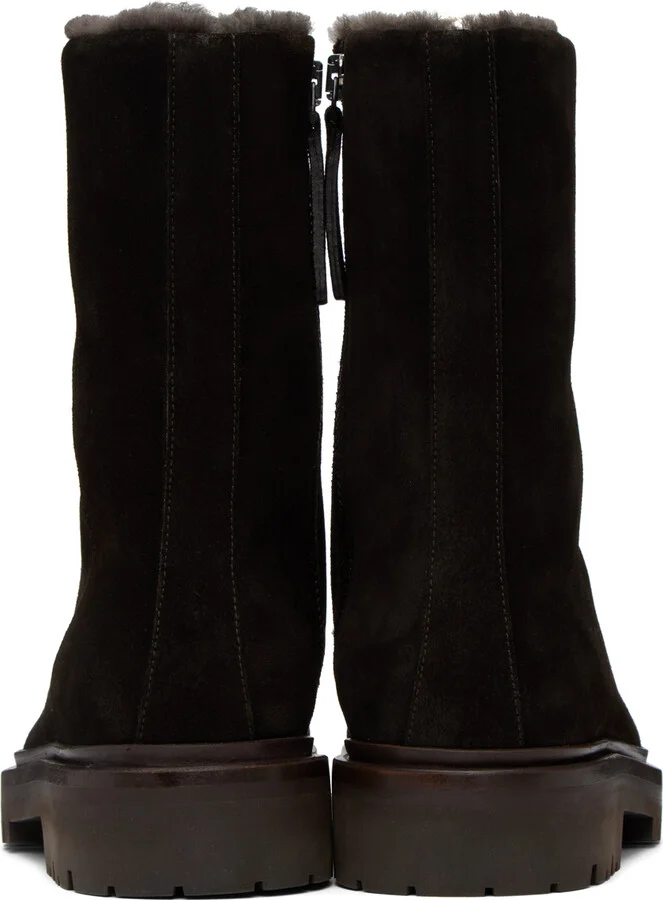 Legres Brown Suede Ankle Boot - Image 2